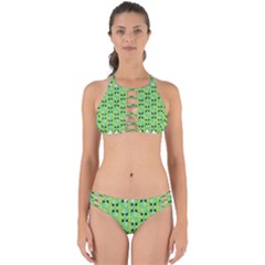 Alien Pattern- Perfectly Cut Out Bikini Set