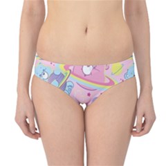 Bears Kawaii Pattern Hipster Bikini Bottoms