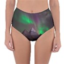 Fantasy Pyramid Mystic Space Aurora Reversible High-Waist Bikini Bottoms View3
