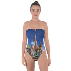 Saint Basil S Cathedral Tie Back One Piece Swimsuit by Modalart