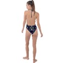Fractal Fractal Art Texture Backless Halter One Piece Swimsuit View2