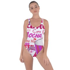 Coffee Cup Lettering Coffee Cup Bring Sexy Back Swimsuit by Amaryn4rt