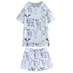 Cute Deers  Kids  Swim T-shirt And Shorts Set by ConteMonfrey