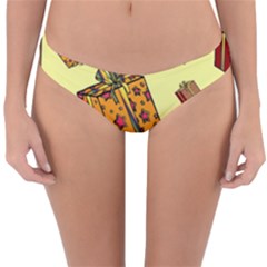 I Wish You All The Gifts Reversible Hipster Bikini Bottoms by ConteMonfrey