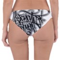 Hip Hop Music Drawing Art Graffiti Reversible Hipster Bikini Bottoms View2
