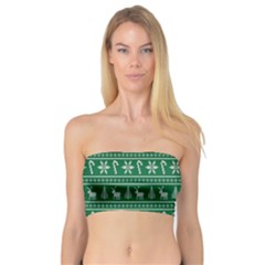 Wallpaper Ugly Sweater Backgrounds Christmas Bandeau Top