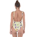Seamless Pattern Musical Note Doodle Symbol Bring Sexy Back Swimsuit View2
