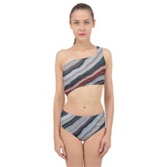 Dessert Road  pattern  All Over Print Design Spliced Up Two Piece Swimsuit by coffeus