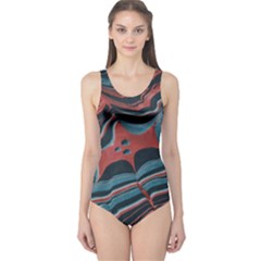 Dessert Land  pattern  All Over Print Design One Piece Swimsuit by coffeus