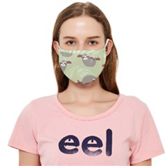 Sloths Pattern Design Cloth Face Mask (adult) by Hannah976