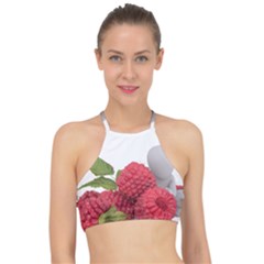 Fruit Healthy Vitamin Vegan Halter Bikini Top by Ket1n9