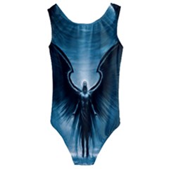 Rising Angel Fantasy Kids  Cut-out Back One Piece Swimsuit by Ket1n9