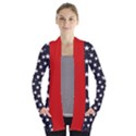 US Stars Open Front Pocket Cardigan View1
