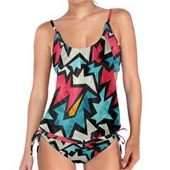 Abstract, Colorful, Colors Tankini Set