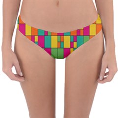 Abstract-background Reversible Hipster Bikini Bottoms by nateshop