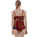 Holiday, Chinese New Year, Year Of The Tiger Twist Front Tankini Set View2