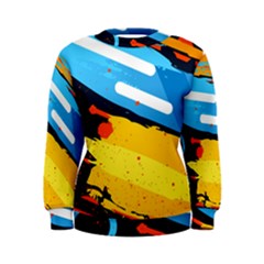 Colorful Paint Strokes Women s Sweatshirt by nateshop