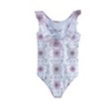 Pattern Texture Design Decorative Kids  Frill Swimsuit View2