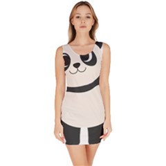 Hello Panda  Bodycon Dress