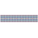 Aztec Style Pattern in Pastel Colors Flano Scarf (Large) Front