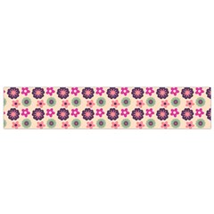 Cute Floral Pattern Flano Scarf (small)  by GardenOfOphir