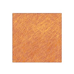 Orange Pattern Satin Bandana Scarf by Valentinaart