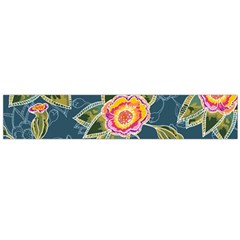 Floral Fantsy Pattern Flano Scarf (large) by DanaeStudio