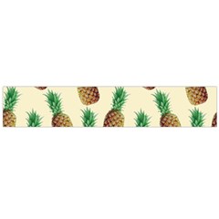 Pineapple Wallpaper Pattern Flano Scarf (large) by Nexatart