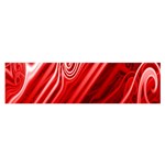 Red Abstract Swirling Pattern Background Wallpaper Satin Scarf (Oblong) Front