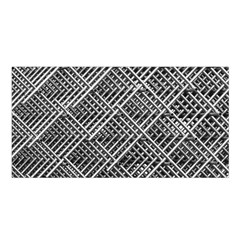 Pattern Metal Pipes Grid Satin Shawl by Nexatart