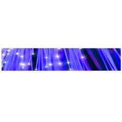 Neon Light Line Vertical Blue Flano Scarf (large) by Mariart
