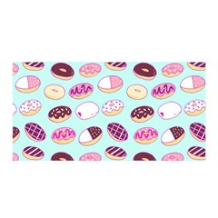 Donut Jelly Bread Sweet Satin Wrap by Mariart