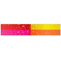 Color Abstract Drops Flano Scarf (large)