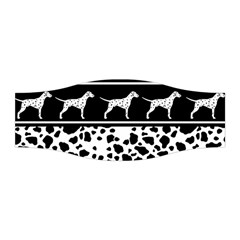 Dalmatian Dog Stretchable Headband by Valentinaart
