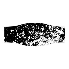 Black And White Splash Texture Stretchable Headband by dflcprints
