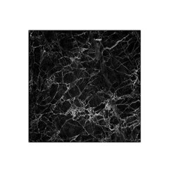 Black Texture Background Stone Satin Bandana Scarf by Celenk