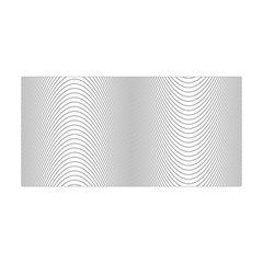 Monochrome Curve Line Pattern Wave Yoga Headband by BangZart