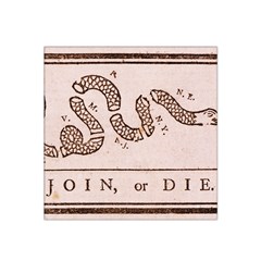 Original Design, Join Or Die, Benjamin Franklin Political Cartoon Satin Bandana Scarf by thearts