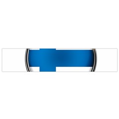 Finland Country Flag Countries Small Flano Scarf by Nexatart