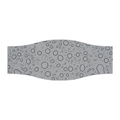 Water Glass Pattern Drops Wet Stretchable Headband by Sapixe