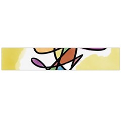 Abstract Art Colorful Large Flano Scarf  by Modern2018