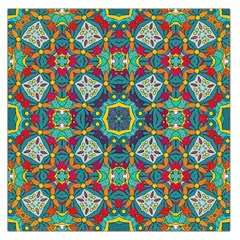 Farbenpracht Kaleidoscope Art Large Satin Scarf (square)