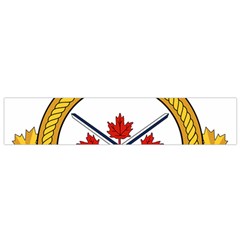 Badge Of The Canadian Army Small Flano Scarf by abbeyz71