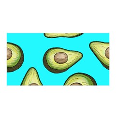 Fruite Avocado Satin Wrap by HermanTelo