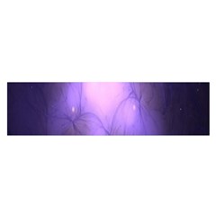 Violet Spark Satin Scarf (oblong) by Sparkle