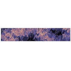 Purple And Yellow Abstract Large Flano Scarf  by Dazzleway