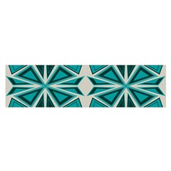 Abstract Pattern Geometric Backgrounds  Oblong Satin Scarf (16  X 60 ) by Eskimos
