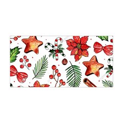 Pngtree-watercolor-christmas-pattern-background Yoga Headband by nate14shop
