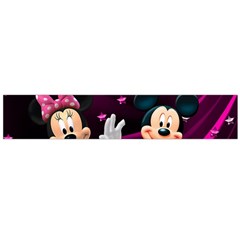 Cartoons, Disney, Mickey Mouse, Minnie Large Premium Plush Fleece Scarf  by nateshop